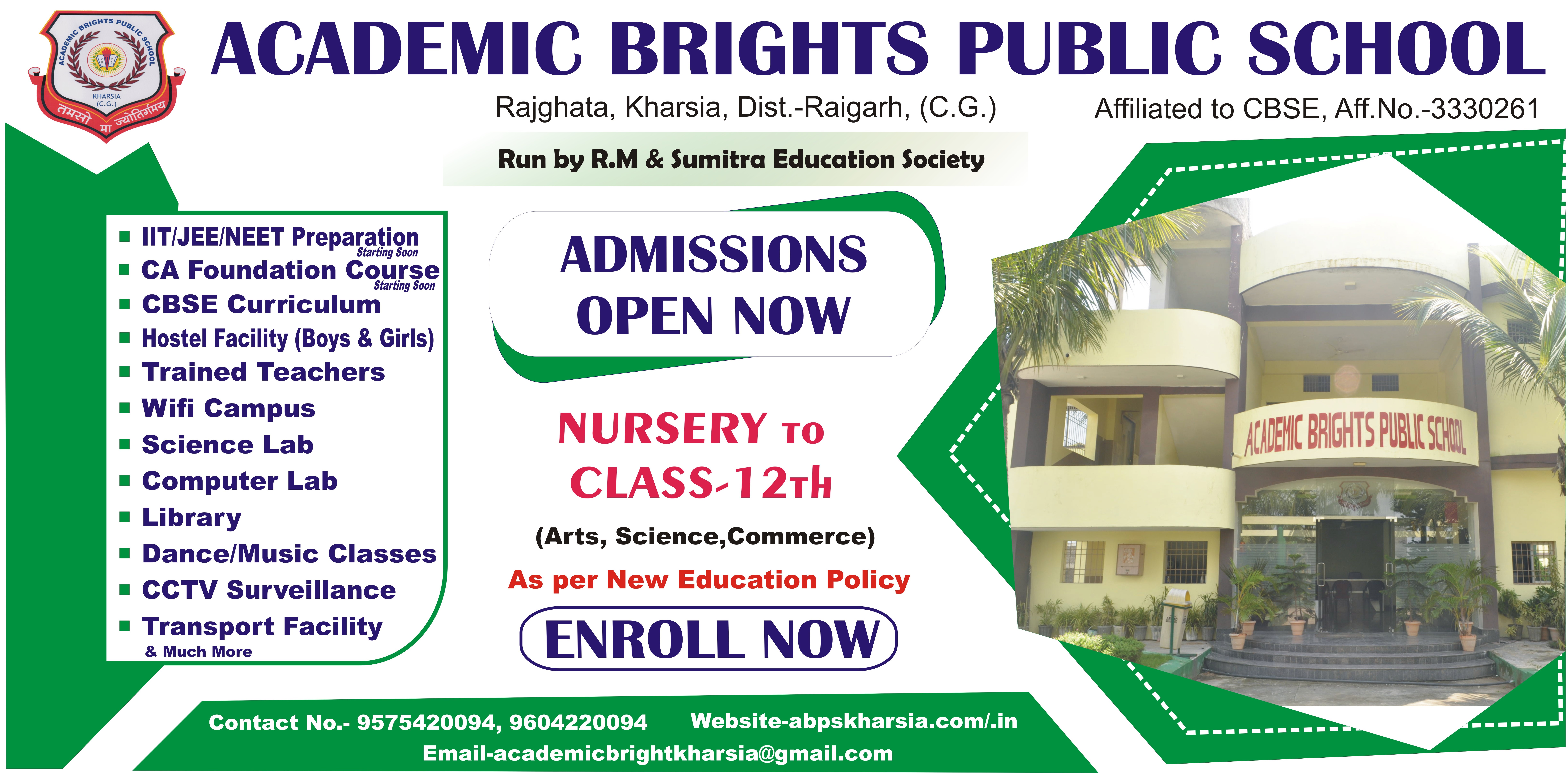 Admission open 1